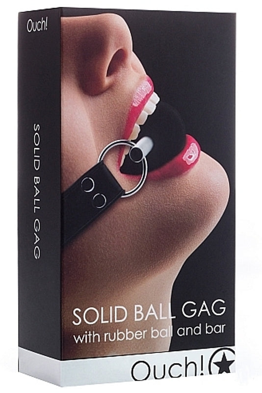 Ouch! Solid Ball Gag Bondage Gags and Bits