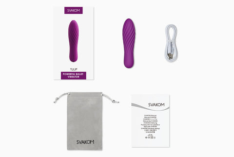 Svakom Tulip Multi Functions Powerful Bullet Vibrator - Bullet Vibrators