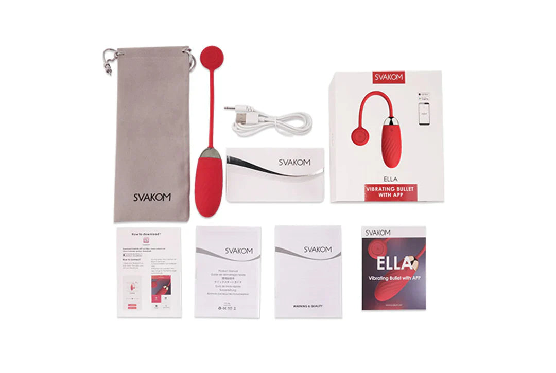 Svakom Ella App Controlled Vibrating Love Eggs Waterproof Vibrators