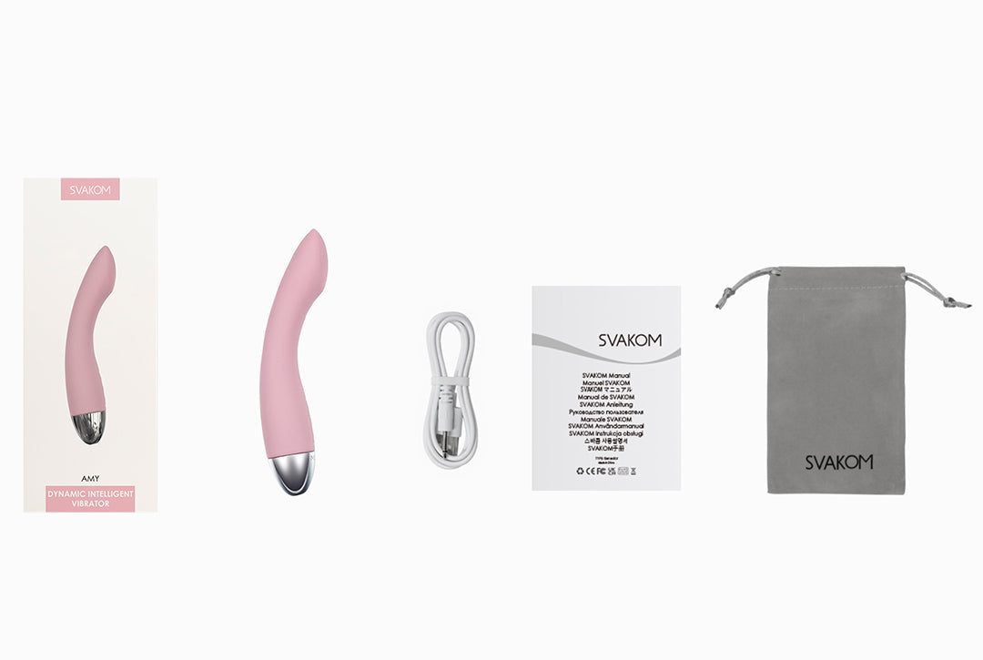 Svakom Amy Multi Functions Silicone G-Spot Vibrator G-Spot Vibrators