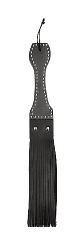 Pain Leather Belt Slapper with Multi-Looped Tails - Paddles And Slappers