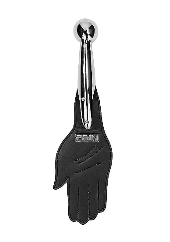 Pain Saddle Leather Hand Paddle Metal Ball Handle Paddles And Slappers