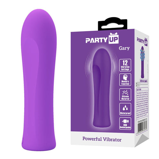 Party Up GARY USB Rechargeable Bullet Massager - Bullet Vibrators