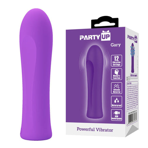 Party Up GARY USB Rechargeable Bullet Massager - Bullet Vibrators