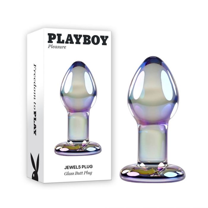 Playboy Pleasure Jewels Plug Glass Anal Plug Glass Sex Toys