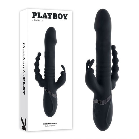 Playboy Pleasure Big Bunny Energy Rabbit Vibrator - Rabbit Vibrators