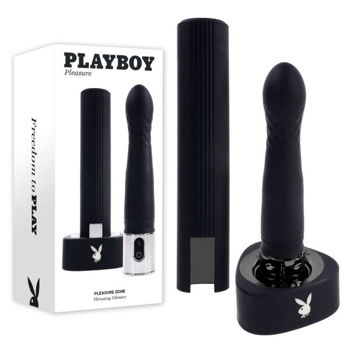 Playboy Pleasure Pleasure Zone Thrusting Vibrator Waterproof Vibrators