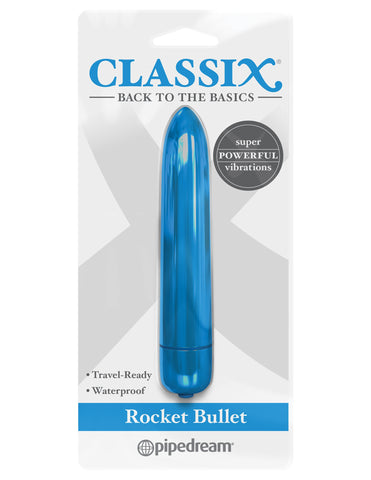 Pipedream Classix Vibrating Rocket Bullet Massager - Bullet Vibrators