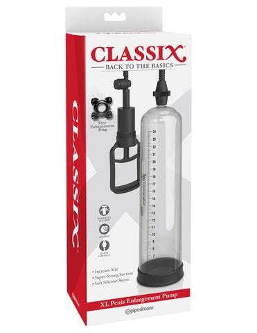 Pipedream Classix XL Mens Penis Enlargement Pump - Penis Pumps And Stretchers