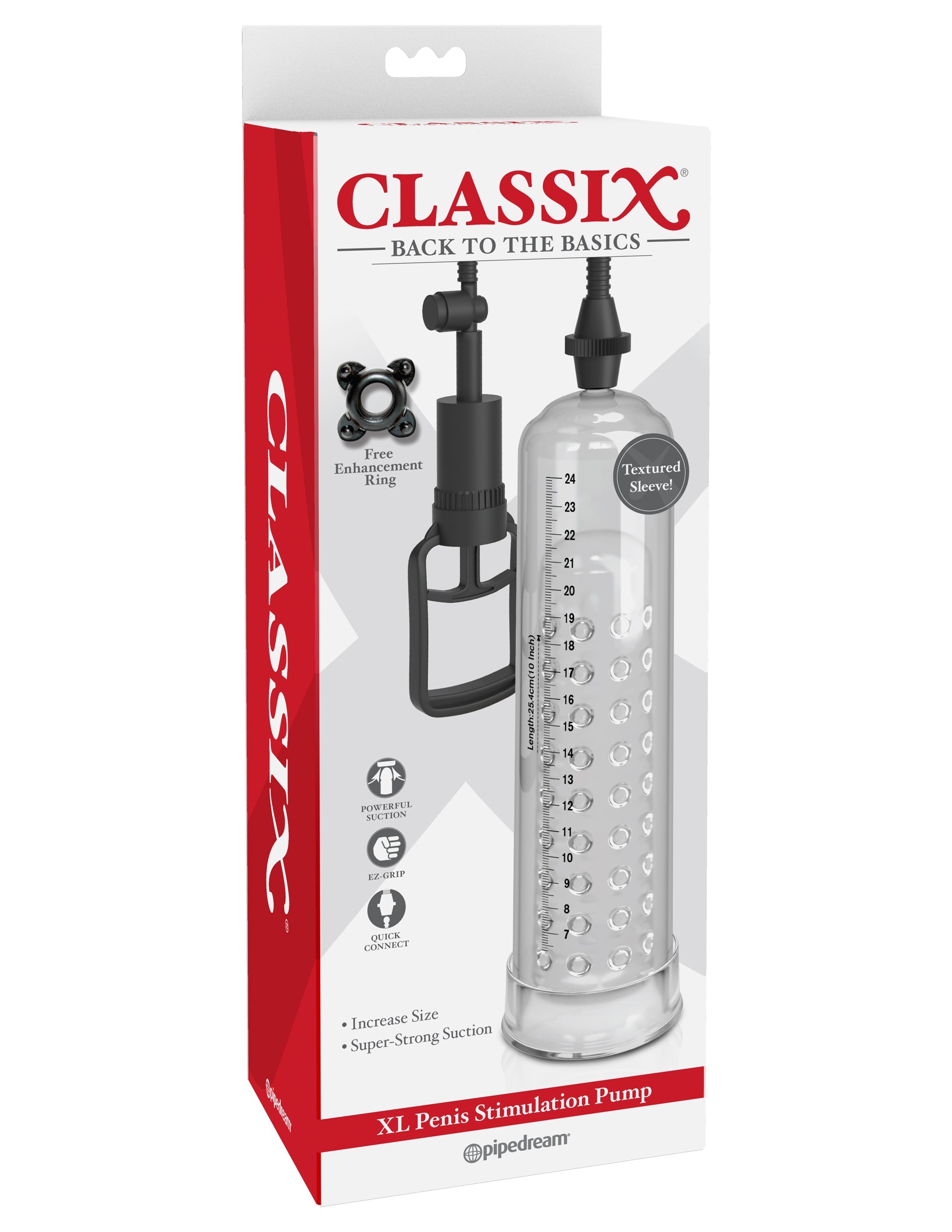 Pipedream Classix XL Male Penis Stimulation Pump Pumps, Extenders and Sleeves