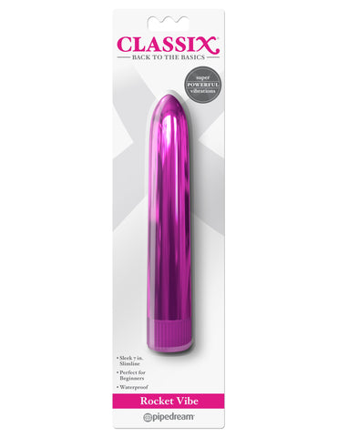 Pipedream Classix Rocket Multi Functions Bullet Vibrator - Bullet Vibrators