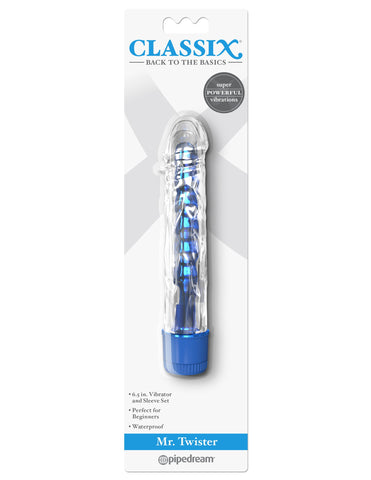Pipedream Classix Mr. Twister Realistic Dildo Vibrator - Vibrating Dildos