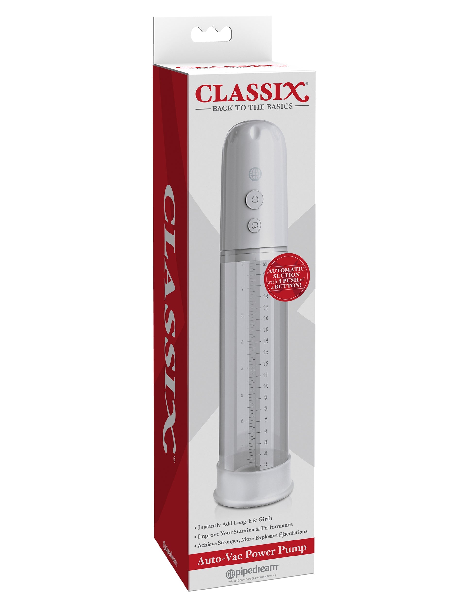 Classix Auto-Vac Penis Development Power Pump Penis Pumps And Stretchers