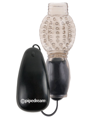 Pipedream Fetish Fantasy Vibrating Penis Head Teazer - Masturbators and Strokers