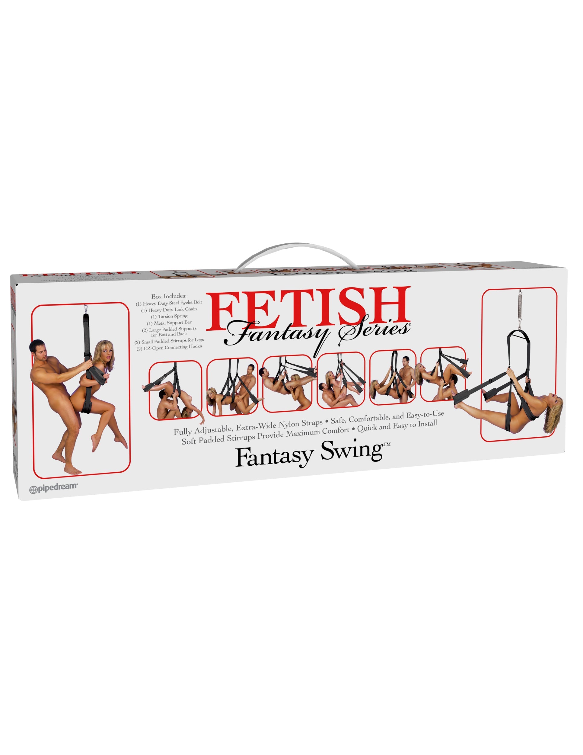 Fetish Fantasy Fully Adjustable Fantasy Sex Swing Love Eggs and Kegel Exercisers