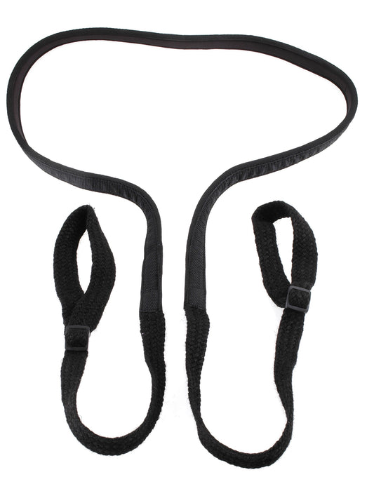 Fetish Fantasy Series Giddy Up Bondage Harness Black Cuffs and Restraints