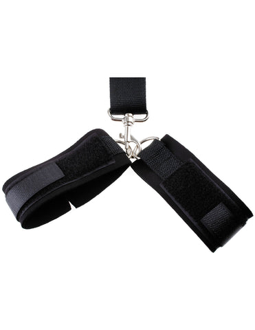 Pipedream Fetish Fantasy Bondage Gag and Wrist Restraint - Bondage Gags and Bits