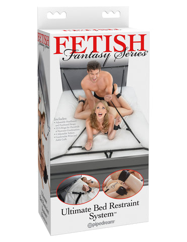 Fetish Fantasy Series Ultimate Bed Restraint System Black - Bondage Kits