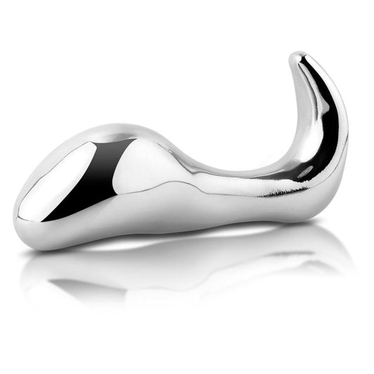 Pipedream Metal Worx Stainless Steel Perfect Butt Plug - Steel Sex Toys