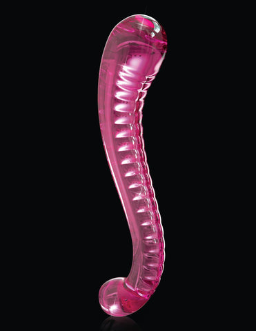 Pipedream Icicles No 69 Double Ended Glass Dildo - Glass Sex Toys