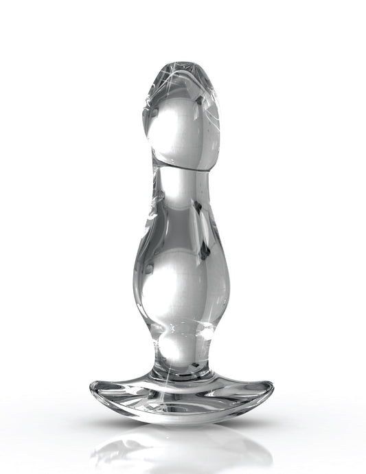 Pipedream Icicles No 72 Luxury Glass Butt Plug - Glass Sex Toys