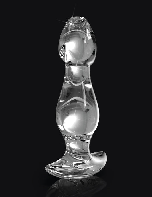 Pipedream Icicles No 72 Luxury Glass Butt Plug - Glass Sex Toys