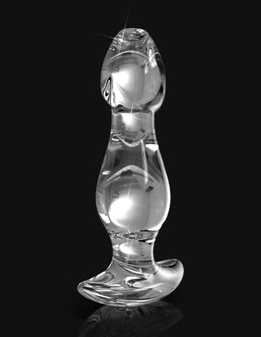 Pipedream Icicles No 72 Luxury Glass Butt Plug - Glass Sex Toys