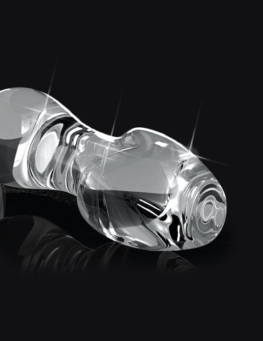 Pipedream Icicles No 72 Luxury Glass Butt Plug - Glass Sex Toys