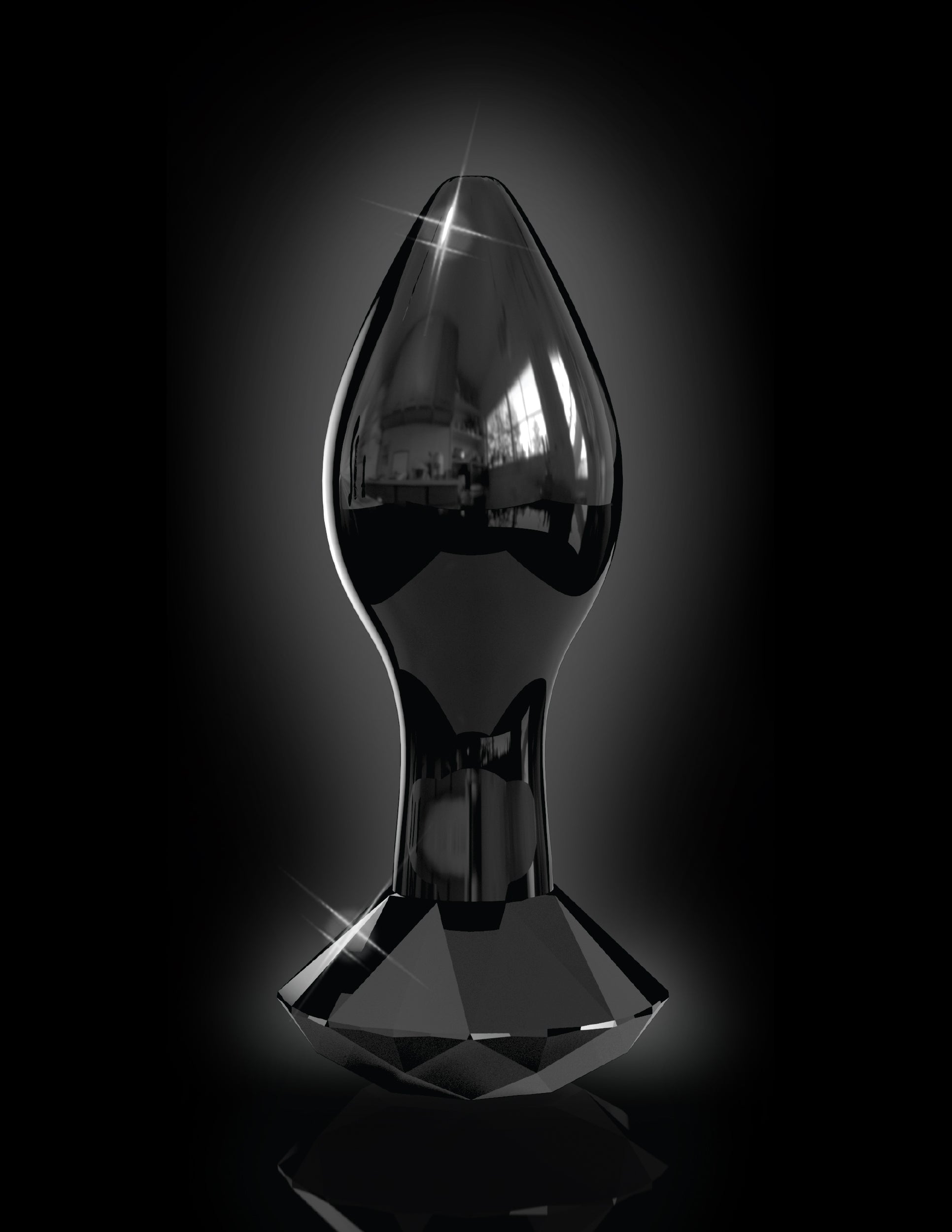 Pipedream Icicles No 78 Hand Blown Glass Butt Plug Glass Sex Toys