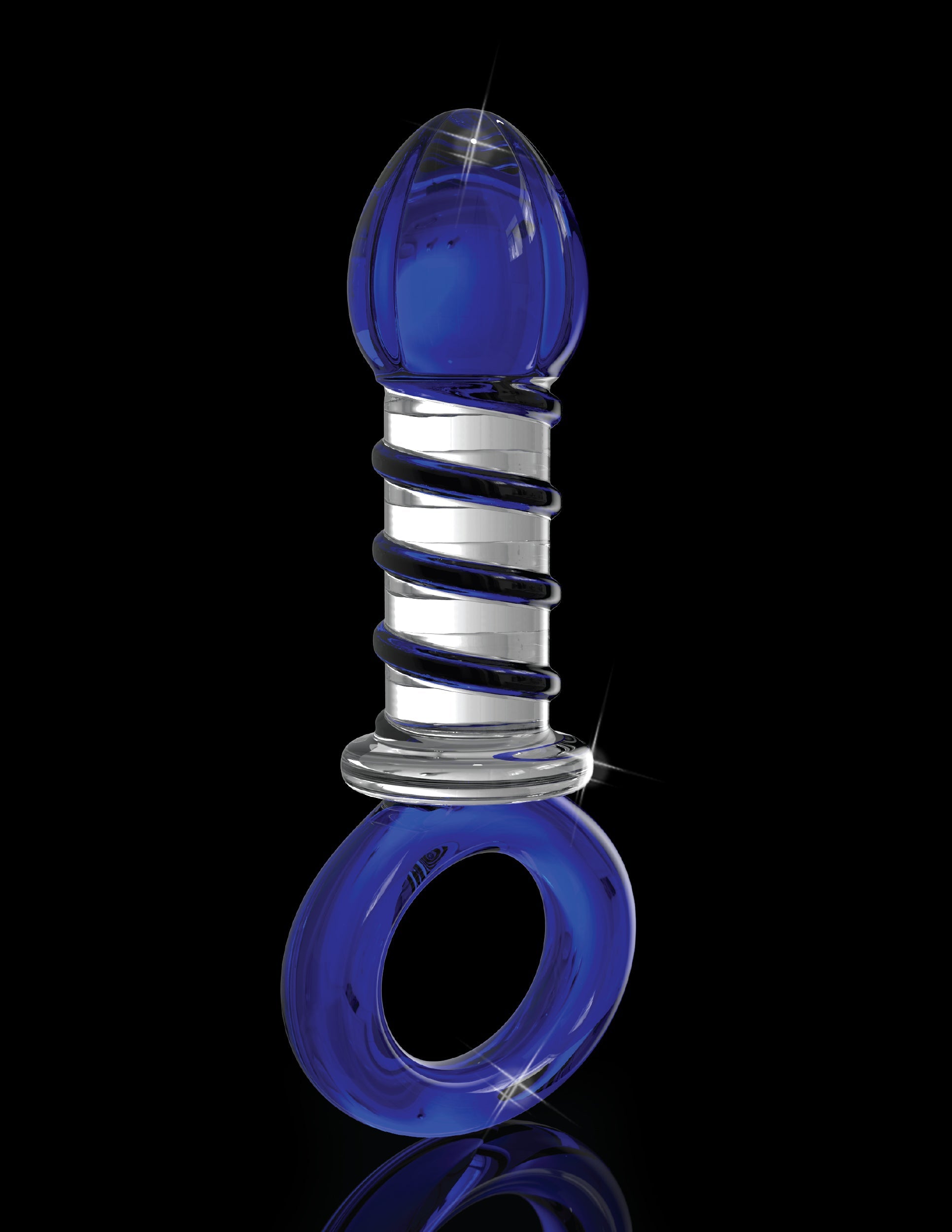 Pipedream Icicles No 81 Glass Anal Plug Probe Glass Sex Toys