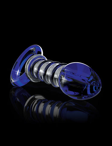 Pipedream Icicles No 81 Glass Anal Plug Probe - Glass Sex Toys