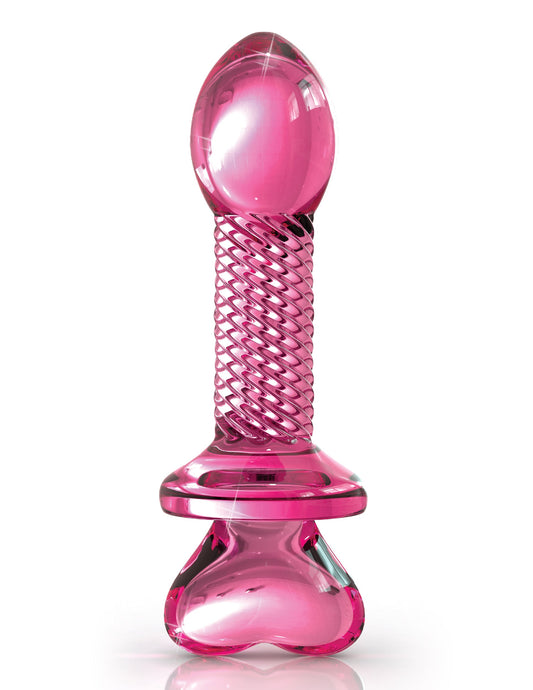 Pipedream Icicles No 82 Hand Blow Gnass Anal Plug - Glass Sex Toys
