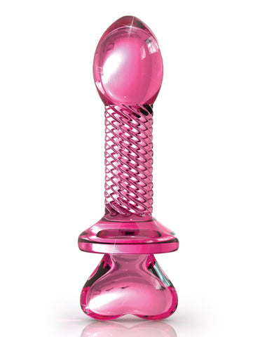 Pipedream Icicles No 82 Hand Blow Gnass Anal Plug - Glass Sex Toys