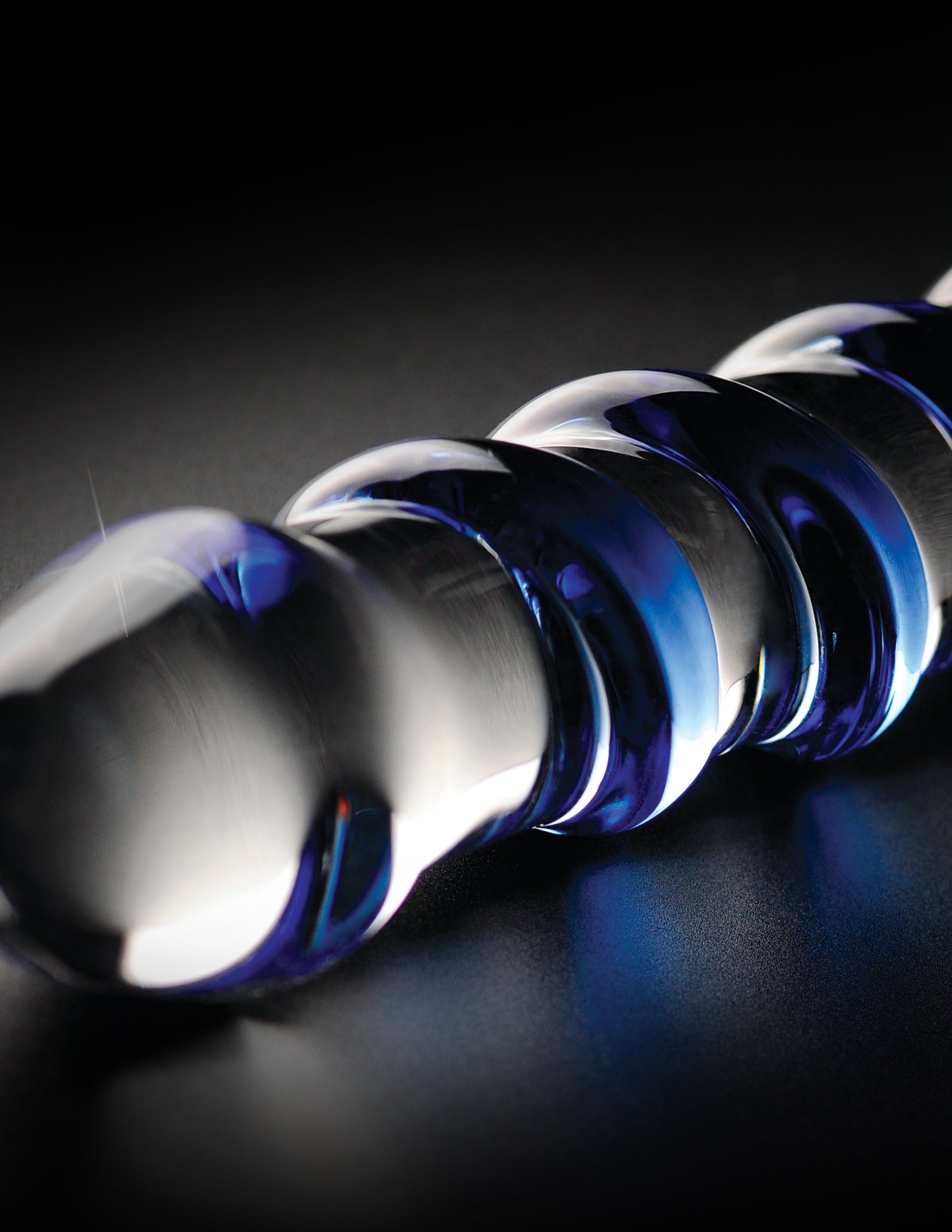 Pipedream Icicles No 05 Hand Blown Glass Dildo Massager Glass Sex Toys