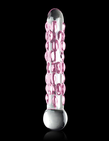 Pipedream Icicles No 07 Hand Blown Glass Massager - Glass Sex Toys