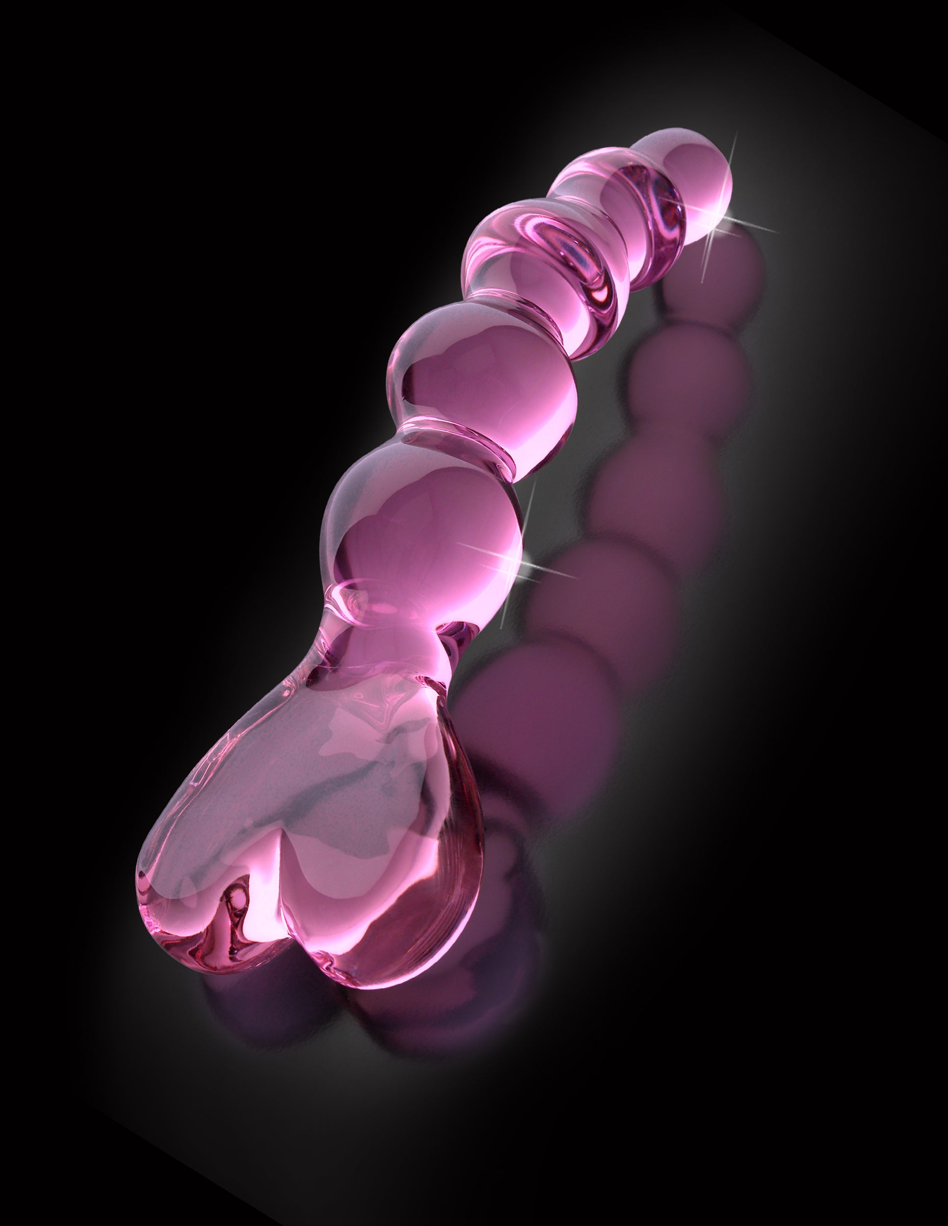 Pipedream Icicles No 43 Luxury Glass Anal Beads Glass Sex Toys