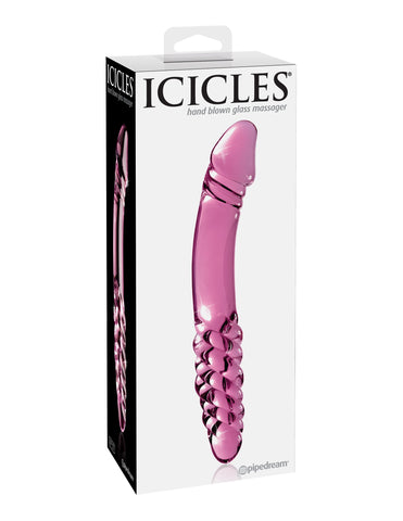 Pipedream Icicles No 57 Realistic Glass Dildo - Glass Sex Toys