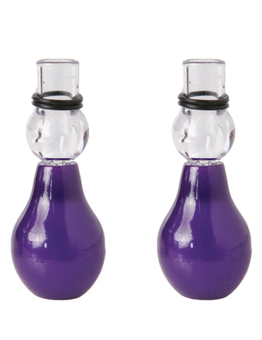 Fetish Fantasy Unisex Nipple Erector Set Purple - Breast and Nipple Toys