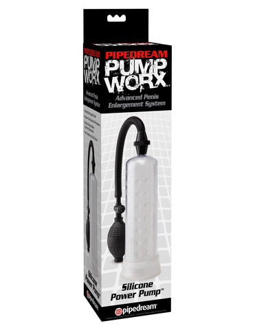Pump Worx Silicone Power Penis Enlargement Pump - Penis Pumps And Stretchers