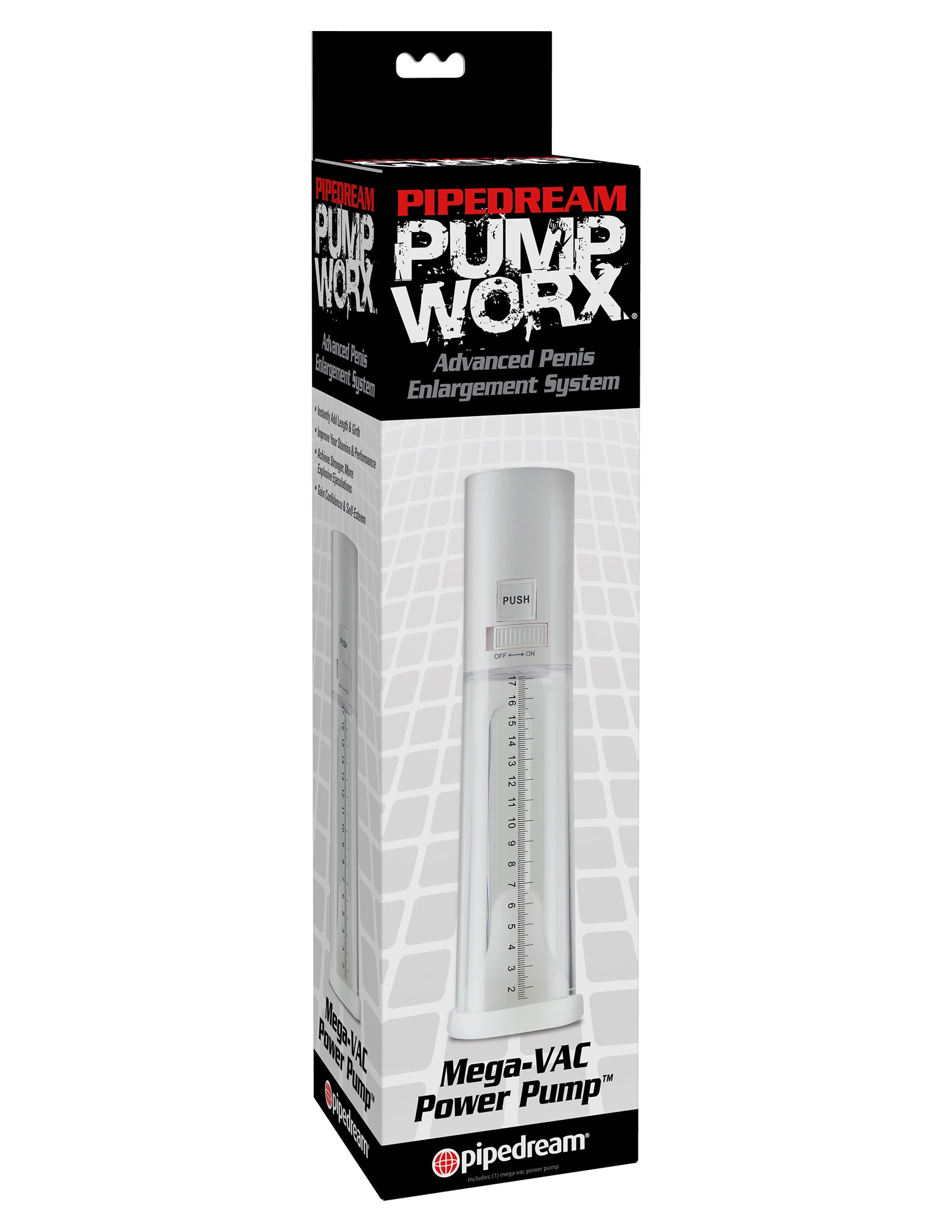Pump Worx MEGA-VAC Power Cock Enlargement Pump Pumps, Extenders and Sleeves