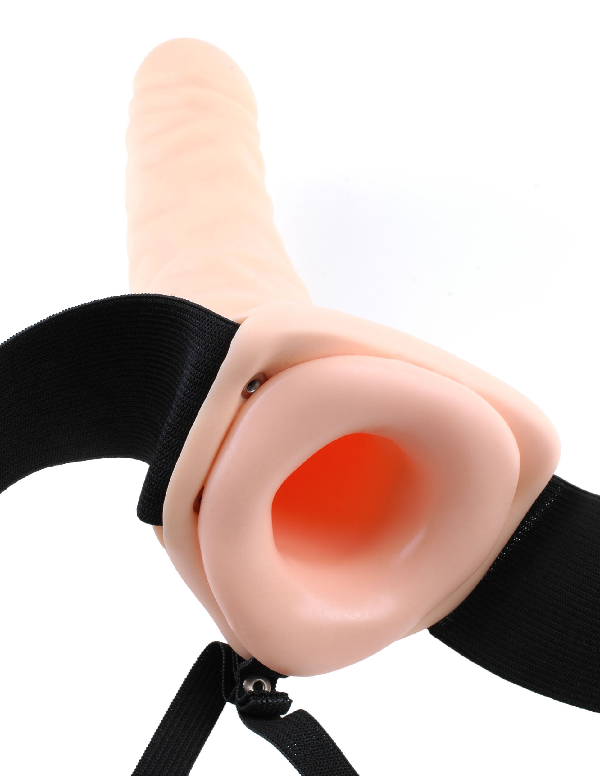 Fetish Fantasy Hollow 8 Inch Strap-On Realistic Dildo Strap On Sextoys