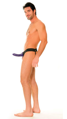 Fetish Fantasy Hollow Strap-On For Him Or Her Dildo - Clit Ticklers and Pulsators