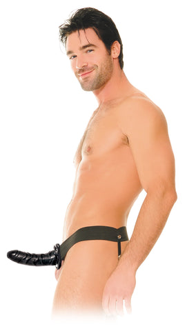Fetish Fantasy Hollow Strap-On For Him Or Her Dildo - Clit Ticklers and Pulsators
