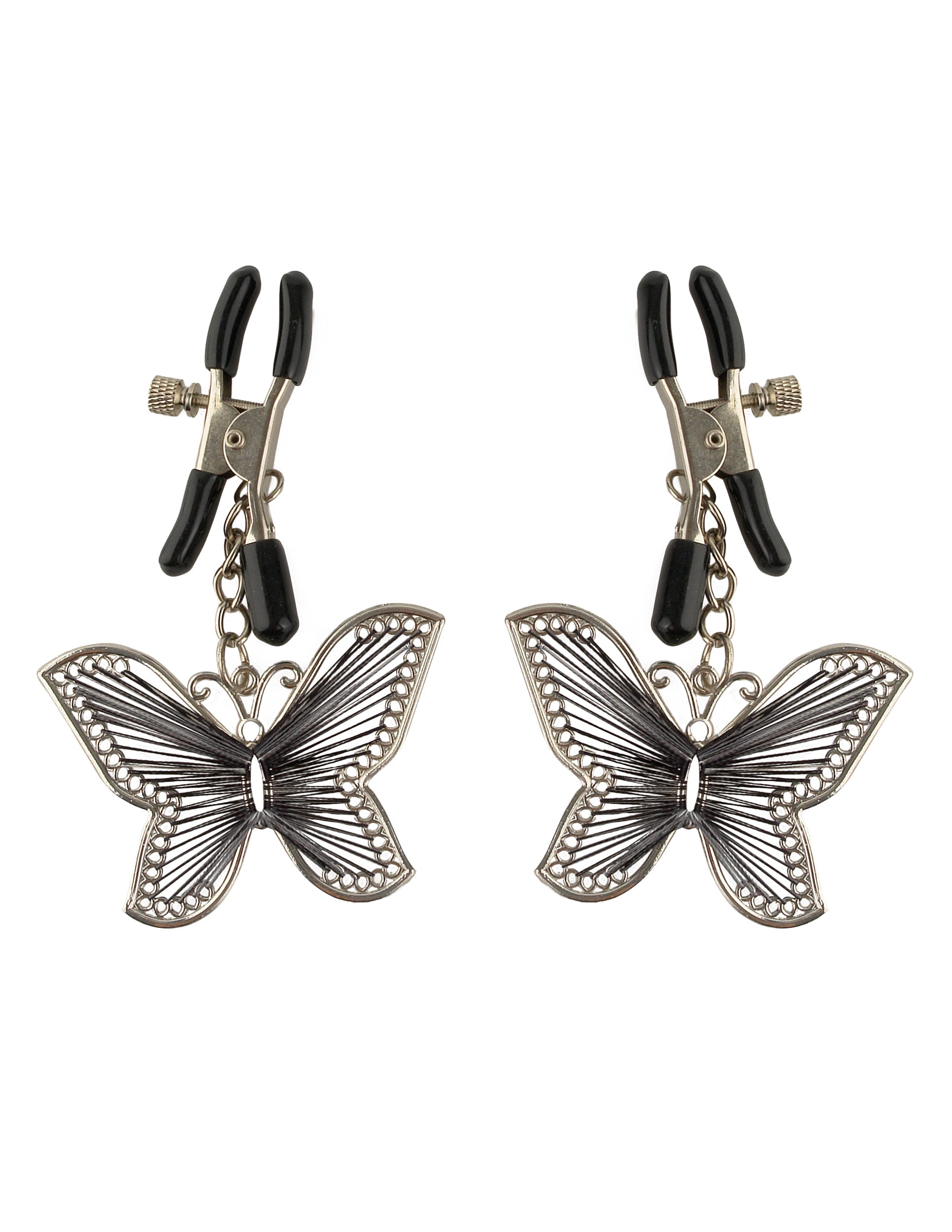 Fetish Fantasy Butterfly Shape Womens Nipple Clamps Nipple and Clit Clamps