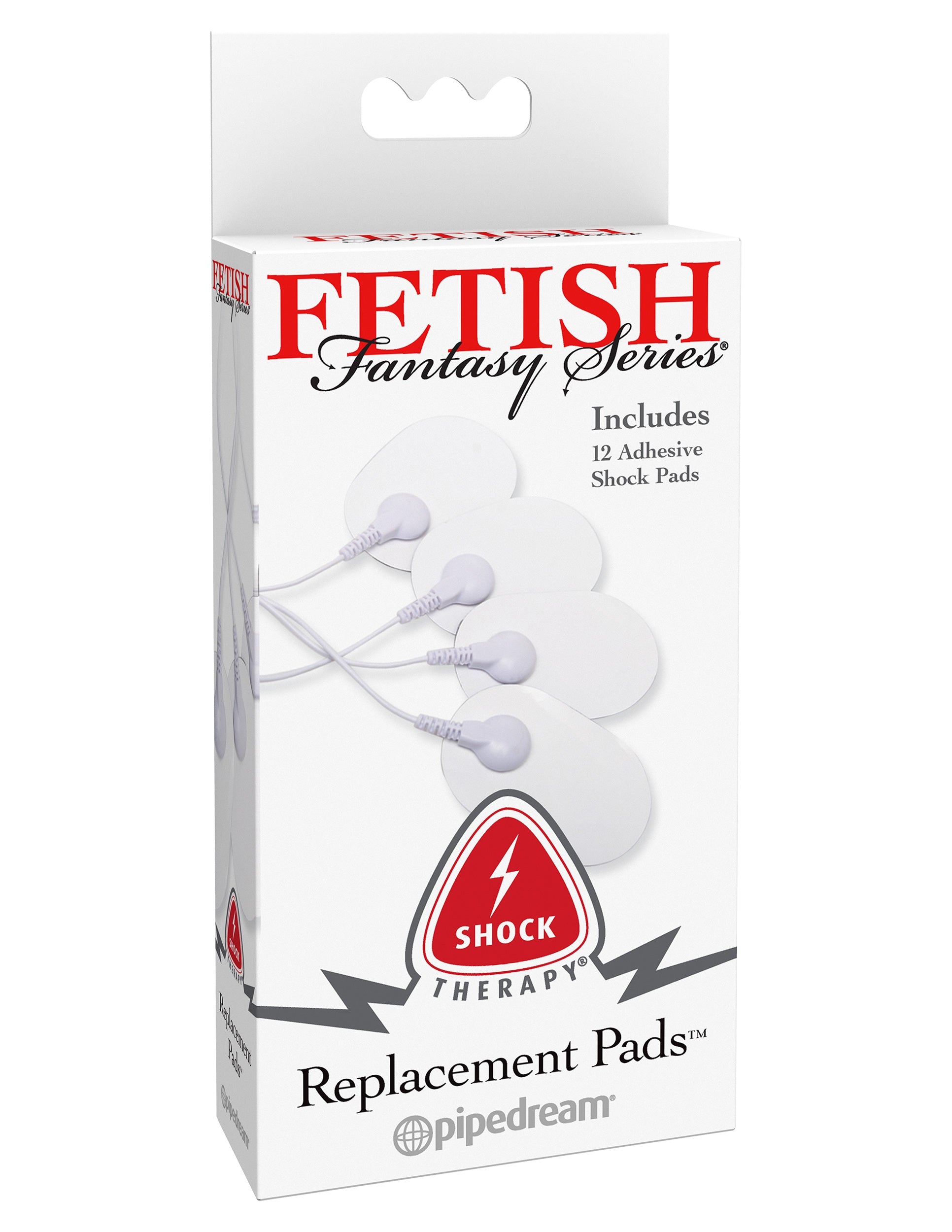 Fetish Fantasy Shock Therapy 12 Pieces Replacement Pads Electro Sex