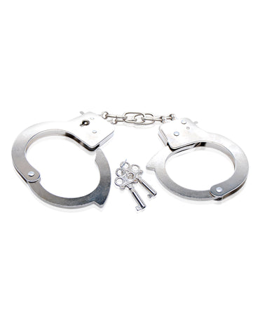 Fetish Fantasy Series Beginners Bondage Metal Cuffs - Cuffs and Restraints