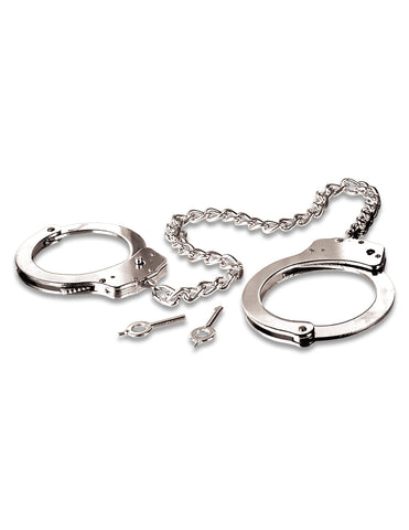 Fetish Fantasy Series BDSM Play Metal Leg Cuffs - Cuffs and Restraints