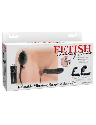 Fetish Fantasy Inflatable Vibrating Strapless Strap-On Dildo - Strap On Sextoys