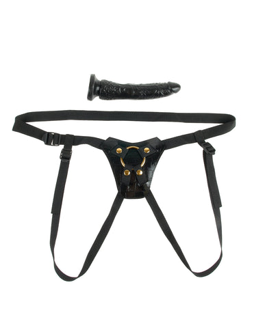 Fetish Fantasy Gold Designer Strap-On Dildo - Strap On Sextoys