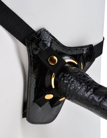 Fetish Fantasy Gold Designer Strap-On Dildo - Strap On Sextoys